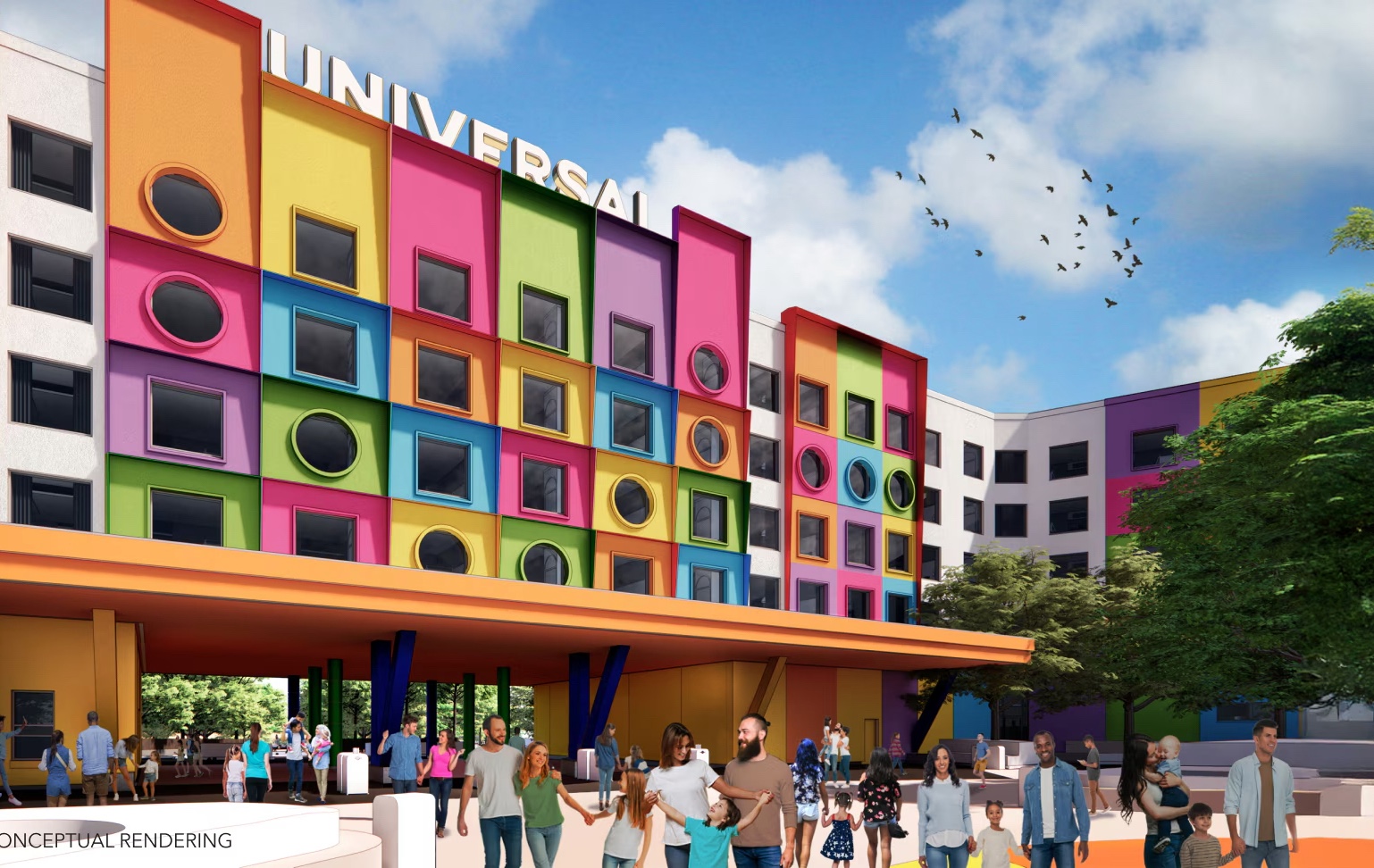 Universal reveals the exciting plans for new themed lands at their kids' resort in Texas.