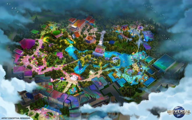 Universal's innovative theme park in Texas envisions a magical world for children.